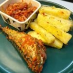 FRIED YAM AND FISH TITUS