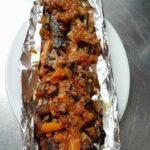 GRILLED CAT FISH WITH CHIP