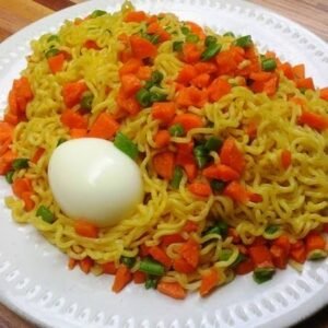 noodles and egg
